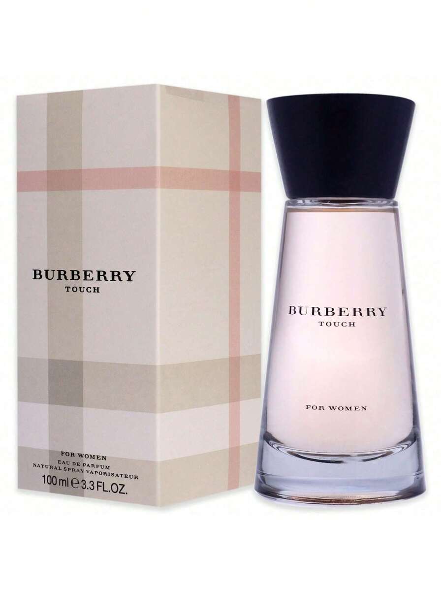 Burberry Touch, Eau De Parfum Spray For Women EDP 3.3oz/100ml - Perfume Long Lasting, Girlfriend, Wife, Mother, Friend, Bedroom, Decor, Birthday, Graduation, Party, Travel, Camping, Outdoors, School, Campus, Trip, Festivals, Anniversary, Office, Gift