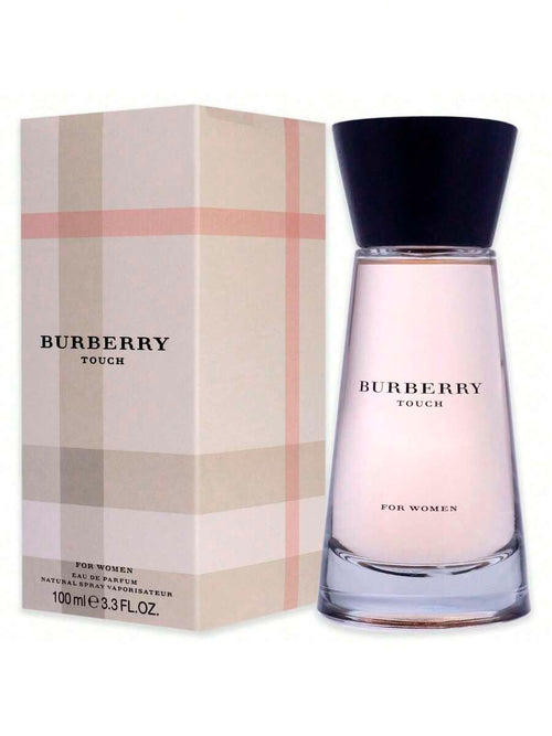 Burberry Touch, Eau De Parfum Spray For Women EDP 3.3oz/100ml - Perfume Long Lasting, Girlfriend, Wife, Mother, Friend, Bedroom, Decor, Birthday, Graduation, Party, Travel, Camping, Outdoors, School, Campus, Trip, Festivals, Anniversary, Office, Gift
