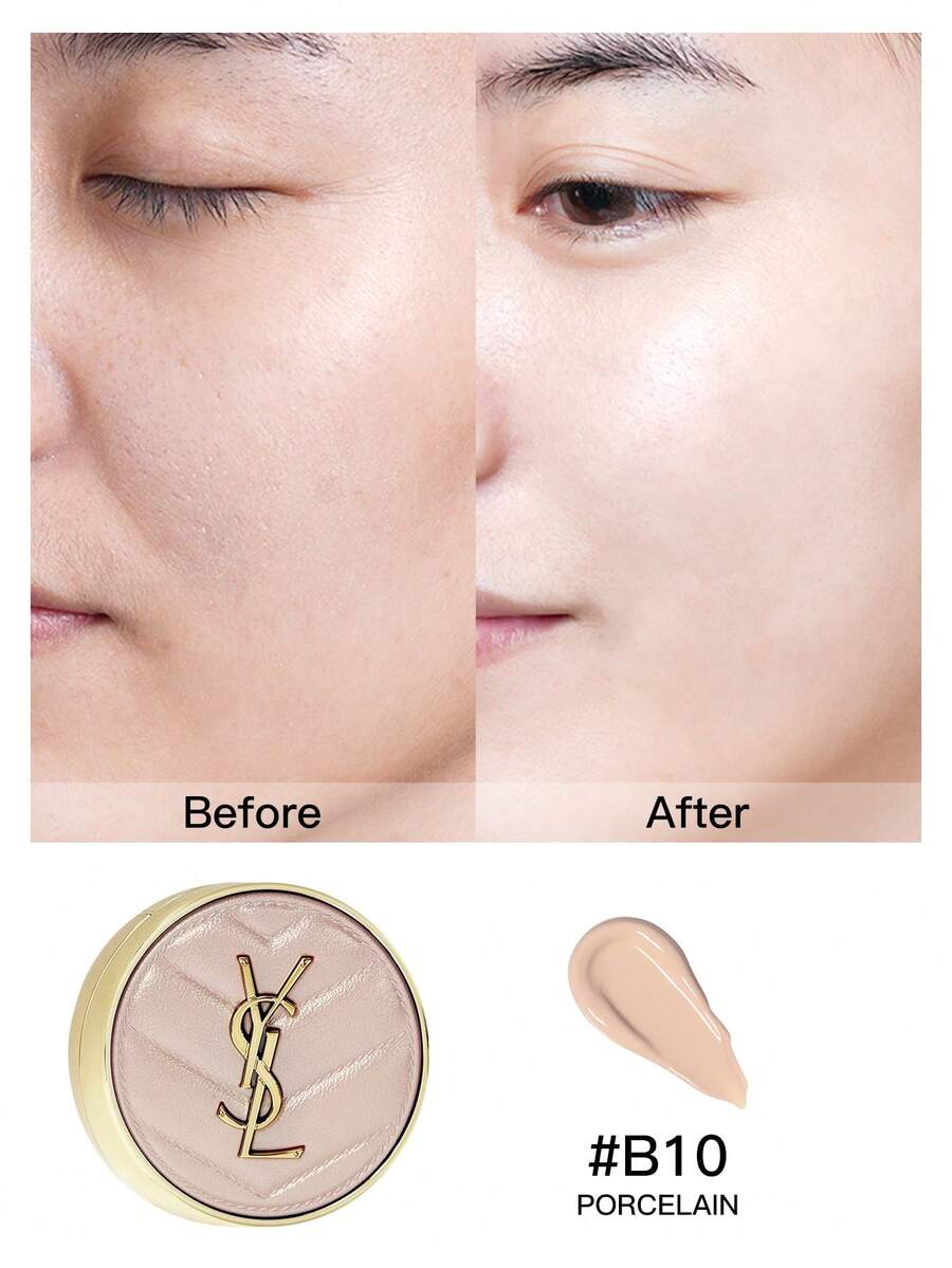 Yves Saint Laurent [Custom Set] YSL ROUGE PUR COUTURE NM 1.3g  YSL EAU DE PARFUM BLACK OPIUM 7ml YSL TOUCHE ECLAT GLOW-PACT CUSHION B10# 5g  URBAN DECAY All Nighter Long Lasting Makeup Setting Spray Hydrating 15ml Shu Uemura Ultime8  Tsubaki Cleansing Oi