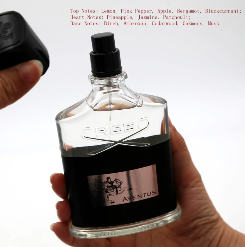Creed Aventus EDP Classic Fragrance 3.3Oz 100ml Eau De Parfum Spray Long-Lasting Woody Fruity Scent Cologne For Men