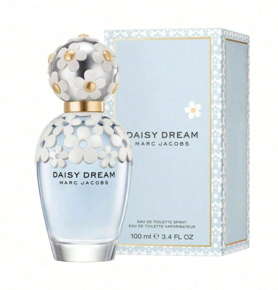 Marc Jacobs [Perfume Bundle] Daisy Dream Eau De Toilette Spray For Women + Perfect Eau De Parfum Spray For Women EDT+EDP 3.4oz/100ml + 3.3oz/100